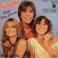 7"SUNDAY / BOHLEN, Dieter · Halé, Hey Louise (RAR 1981)