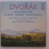 Vaclav Neumann / Jiri Belohlavek - Dvorak Konzerte, 2 LP-Box Supraphon 1985