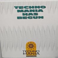 12" TECHNO MANIA - Techno mania has begun (Banktransfer=10% Rabatt)