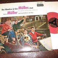Werner Müller- EP Das Wandern ist des Müllers Lust - ´62 DECCA - 1a !