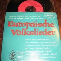 Europäische Volkslieder - EP Ariola 36234 Günter de Witt, Ernst Meissner - mint !