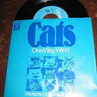 The Cats - 7" One way wind (deutsch Vers.) ´72 EMI - rar - mint !