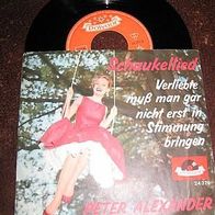 Peter Alexander - 7" Schaukellied - ´60 Pol.24371 - n. mint !!