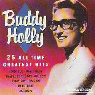 BUDDY HOLLY - 25 All Time Greatest HITS -CD Compilation