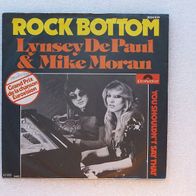 Lynsey DePaul & Mike Moran - Rock Bottom, Single - Polydor 1977