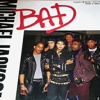 Michael Jackson - Bad - 12" Maxi - 5 Mixe (NL) 1987