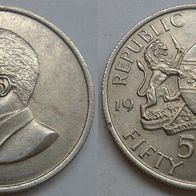 Kenia 50 Cents 1968 ## C2