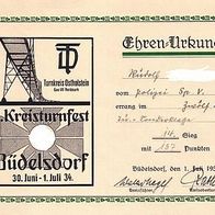 1. Kreisturnfest Büdelsdorf 1934, Turnkreis Ostholstein