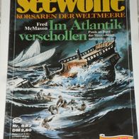 Seewölfe (Pabel) Nr. 627 * Im Atlantik verschollen* FRED McMASON