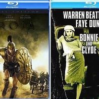 Troja + Bonnie und Clyde (2x Blu-Ray)