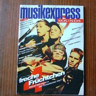 Musikexpress-5/1992 Fantastischen Vier-Metallica-Chris Isaak- Perry Farrell