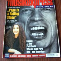 Musikexpress-08/1996 Fugees-ZZ Top-Patty Smith-Otto- Neil Young-Moby u. a.
