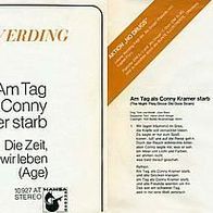 7"WERDING, Juliane · Am Tag als Conny Kramer starb (CV RAR 1972)