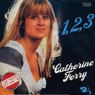 Eurovision 7"FERRY, Catherine · 1,2,3 (RAR 1976)