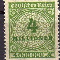DR 1923, Nr.316 postfrisch, MW 1,00€