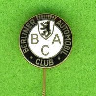 BAC Automobil Club Berlin Anstecknadel Pin :