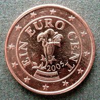 1 Cent - Österreich - 2005