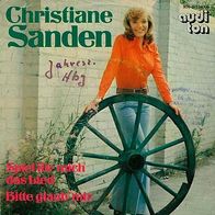 7"SANDEN, Christiane/ ELVIS · Bitte glaub mir (CV RAR 1970)