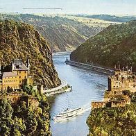 Der Schöne Rhein, Loreley gel. (595)