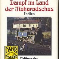 DAMPF IM LAND der Maharadschas * * INDIEN * * Eisenbahn * * VHS