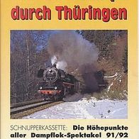 Dampf * * Mit Volldampf durch Thüringen * * Eisenbahn * * VHS