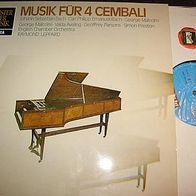 Musik für 4 Cembali - JS. Bach, CPE. Bach, Malcolm DECCA LP