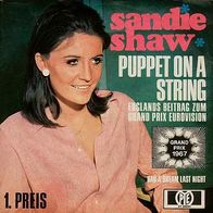 Eurovision 7"SHAW, Sandie · Puppet On A String (RAR 1967)