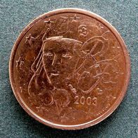 2 Cent - Frankreich - 2003