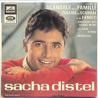 Sacha Distel - Scandale Dans La Famille / Mamadou (1965) 45 single 7"