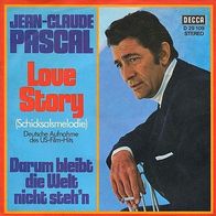7"PASCAL, Jean-Claude · Love Story (CV RAR 1971)