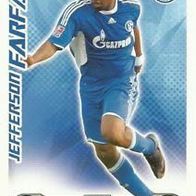 Match Attax Jefferson Farfan FC Schalke 04 09/10