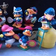 Ü-Ei Figur 1996 Die Bingo Birds - komplett + Variante Willy Wichtig rote Geldscheine