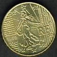 Frankreich 10 Cent 1999 (1)