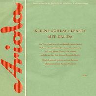 7"DALIDA · Kleine Schlagerparty (RAR EP 1959)