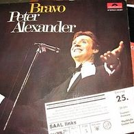 Peter Alexander - Bravo Peter Alexander -´66 Polydor Lp - Topzustand !