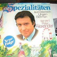 Peter Alexander-Spezialitäten aus Österreich, Ungarn, Böhmen -74 Club-Lp
