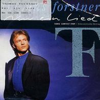 Eurovision 7"FORSTNER, Thomas/ BOHLEN · Nur ein Lied (RAR 1989)