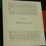 Die Kluge + Orpheus - Programmheft, München 1980