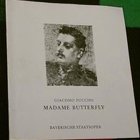 Madame Butterfly - Programmheft, München 1973