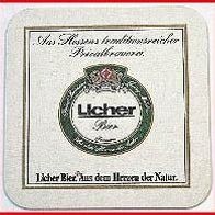Bierdeckel (2) - Licher Bier - Licher Bierologie