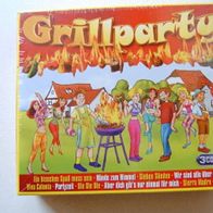 3 CD-BOX „Grill – Party“ Neu-OVP. Im Pappschuber, insgesamt 42 Tite