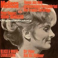 7"Peter Thomas Sound Orchester · Melissa (ST RAR 1968)