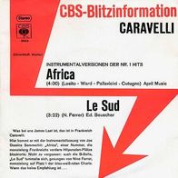 7"CARAVELLI · Africa (RARE Promo 1975)