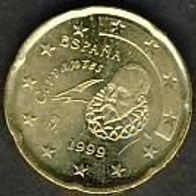 Spanien 20 Cent 1999