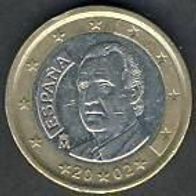 Spanien 1 Euro 2002