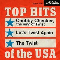 7"CHECKER, Chubby · Let´s Twist Again (RAR 1963)