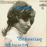 Eurovision 7"TONIA · Sebastian (CV RAR 1973)