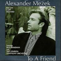 7"MEZEK, Alexander&RICHARD, Cliff · To A Friend (1991)