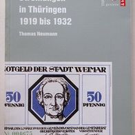 Das Notgeld der Stadt Weimar