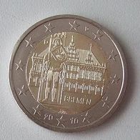 2 Euro Gedenkmünze 2010 -"Bremen", D/ München